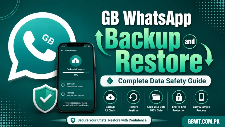 GB WhatsApp Backup & Restore Chat