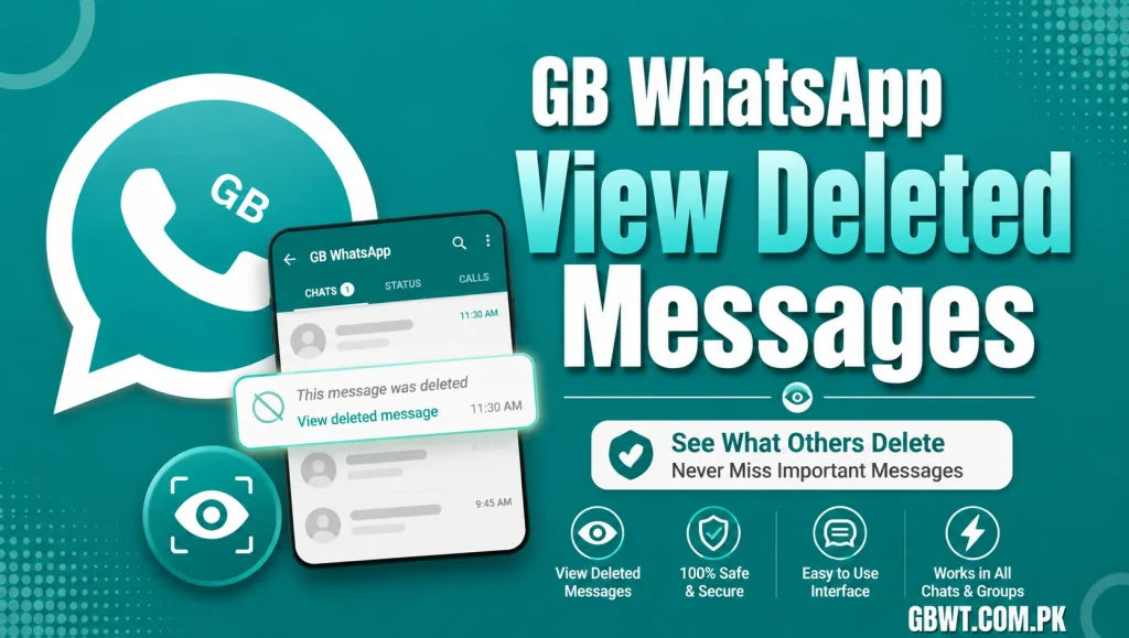 GB WhatsApp View Deleted Messages